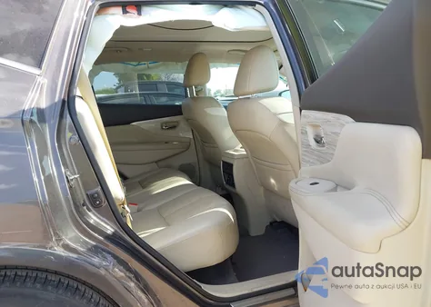 2016 Nissan Murano Platinum из США, поврежденный, VIN 5N1AZ2MG2GN106424